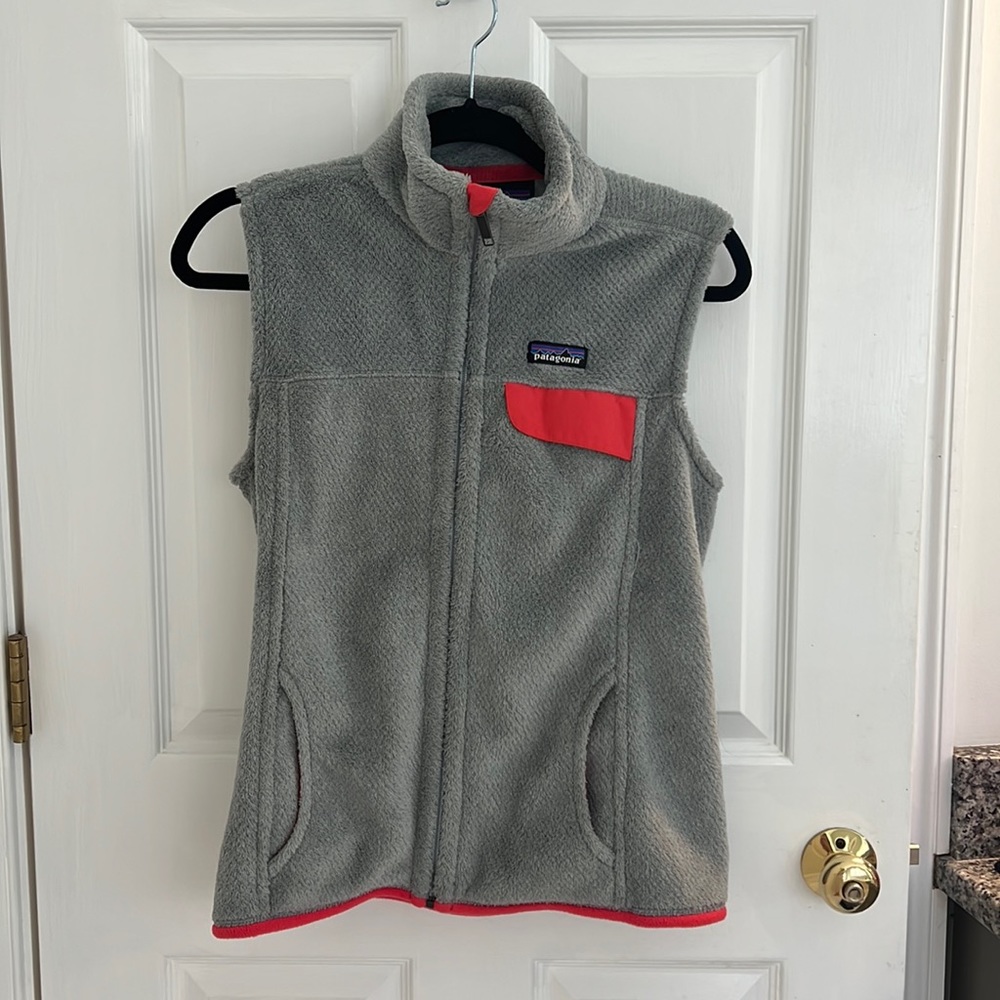 Patagonia fleece vest, size medium, like new
